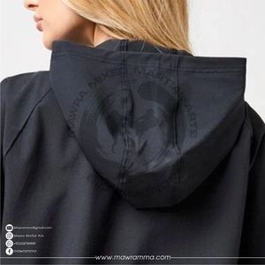 Veste de sport imperméable et respirante à capuche, logo personnalisé, unisexe, veste d'entraînement légère, haute qualité, patchwork camouflage - Product Image 5