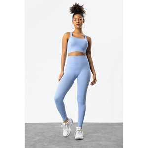 Collants de compression sans couture de style décontracté 00202 avec taille mi-haute - Product Image 4