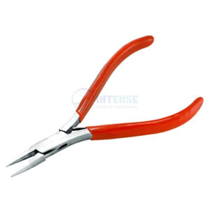 คีมหนีบแบบจมูกแบนยาว140มม. เครื่องมือทำเครื่องประดับงานหัตถกรรมร้อยลูกปัดลวดแบบมืออาชีพ - Product Image 3