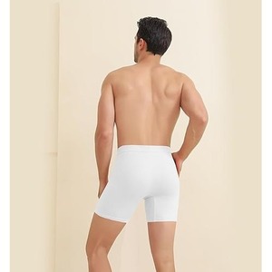 Soft Comfortable <b>Bamboo</b> Viscose Boxer Briefs for <b>Men</b> Knitted <b>Underwear</b> Classic Rise Breathable Anti-Bacterial Sustainable - Product Image 1