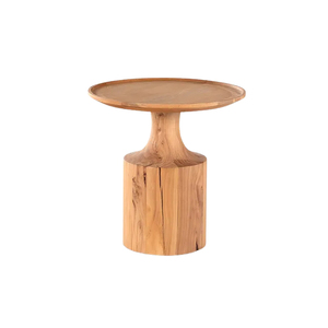 Table d'appoint en bois faite à la main pour la décoration de salon nouveauté Table de chevet compacte avec tiroir meubles de maison de Style rustique - Product Image 6