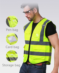 Gilet de sécurité adulte réfléchissant extérieur veste personnalisée visibilité gilet de sécurité t-shirt de sécurité réfléchissant - Product Image 4