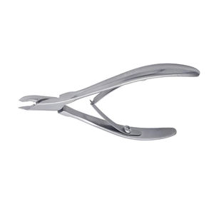 Pince à ongles à cuticules sur mesure Double ressort avec lames minces 3mm en acier inoxydable pince à ongles à poignée simple pour la beauté - Product Image 4