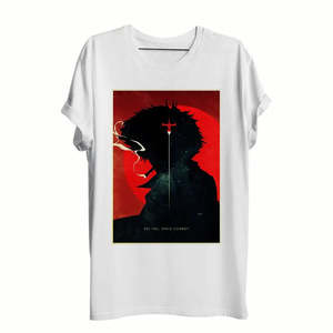 เสื้อยืดผ้าฝ้ายแท้ 100% พิมพ์ลาย 3 มิติ ลายตัวละครและโลโก้จากอนิเมะคาวบอยบีบอป เนื้อผ้าเจอร์ซีย์ระบายอากาศได้ดี น้ำหนักผ้า 220 กรัม/230 กรัม - Product Image 2