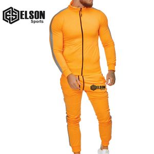 High Quality 100% Cotton 2 Piece Plus Size Velour Joggers Sweat Jogger Sports Custom Tracksuits for Men - Product Image 6