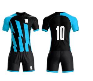 2025 Vêtements de sport unisexes Ensemble de maillots de football pour hommes d'excellente qualité Service OEM en gros avec coupe automatisée pour adultes - Product Image 4