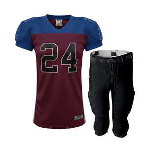 Uniforme de Fútbol Americano Personalizado para Mujer Adulta, Rendimiento en Partidos, Jersey Deportivo de Poliéster de 200 g/m² - Product Image 1