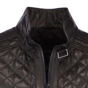 Chaqueta de Cuero de Moda para Invierno, Chaqueta de Cuero Transpirable de Corte Ajustado y Elegante para Hombre - Product Image 5