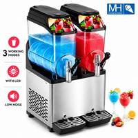 Machine à Granita Double Réservoir pour Glace Pilée et Granita