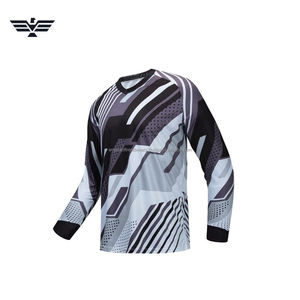 Maillot de motocross pour homme – Chemise respirante à manches longues pour la pratique du dirt bike (motif multicolore) - Product Image 6
