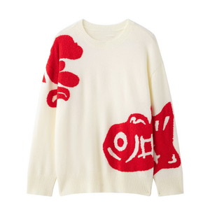 Léger mélange de laine tricoté hommes pull pull slim fit chaud doux décontracté à manches longues hiver mode pull - Product Image 3