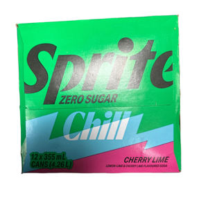 Refresco de Soda Spritee Chill Zero Sugar Sabor Cereza y Lima Natural en Lata, 12 fl oz, Paquete de 12, Alta Calidad, Nuevo, Venta al por Mayor - Product Image 5