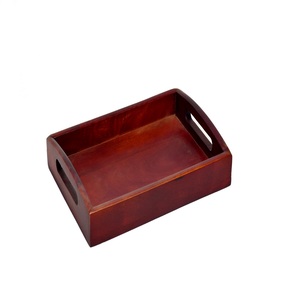 Elegante Tazón de Madera Resistente con Asa Metálica y Acabado en Polvo - Uso en Restaurantes, Hecho a Mano, Clásico, Elegante, Precio Bajo - Product Image 2