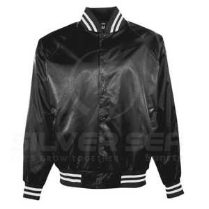 เสื้อแจ็คเก็ตวินด์เบรกเกอร์ผู้ชายผ้าเดนิมโพลีเอสเตอร์ 100% แบบกำหนดเองได้ พิมพ์ลายโรงเรียนมัธยม สำหรับฤดูหนาว เนื้อผ้าหนา กันน้ำ - Product Image 3
