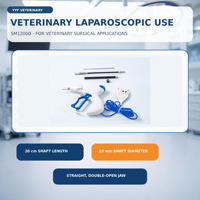 YYF SM1200D 10mm 20cm Pince de chirurgie animale bipolaire pour la scellation des vaisseaux, à mâchoires droites détachables, pour chirurgie ouverte