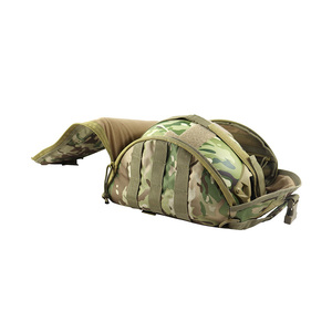 Sac de transport pour casque d'entraînement de cadet - Fixations MOLLE BTP, poignée de transport, doublure intérieure rembourrée et souple, camouflage personnalisé - Product Image 2