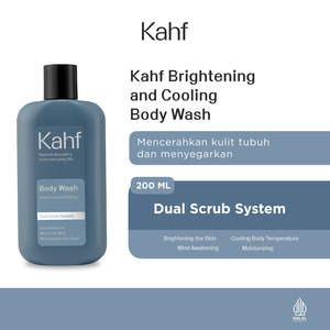 คาห์ฟ คูลลิ่ง แอนด์ ไบรท์เทนนิ่ง บอดี้ วอช 200 มล. ระบบสครับคู่ ช่วยเพิ่มความชุ่มชื้น ปรับผิวกระจ่างใส ลดอุณหภูมิร่างกาย - Product Image 3