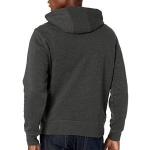 Nueva llegada de los hombres de algodón completo de poliéster de manga larga sudaderas con capucha de invierno al por mayor patrón de impresión bordado forrado diseño sólido con capucha - Product Image 5