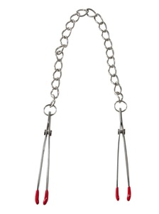 ที่หนีบหัวนมแบบมีโซ่ สำหรับ BDSM บอนด์เดจ ของเล่นหนีบหัวนมคุณภาพพรีเมียม - Product Image 2
