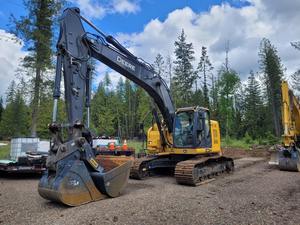 Excavatrices sur chenilles John Deere 135 d'occasion avec moteur haute performance en stock et prêtes à être expédiées, livraison rapide, à vendre - Product Image 5