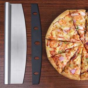 Cortador de Pizza de Acero Inoxidable Hecho a Mano, Herramientas para Servir Alimentos, Utensilios de Cocina para el Hogar y Restaurantes, el Mejor Cortador de Masa para Pizza - Product Image 2