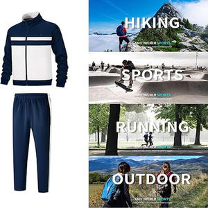 Survêtement en nylon et coton réfléchissant avec logo personnalisé OEM, survêtement coupe-vent pour hommes, téléchargé par Dress Sports - Product Image 6