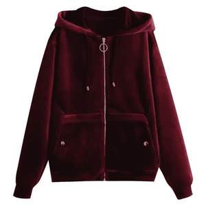 Sweat à capuche court en polaire polyester/coton respirant 370g, impression numérique personnalisée, coupe sur mesure, taille plus, pour homme, pull d'hiver - Product Image 1