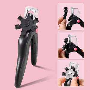 U-Shaped Acrylic <b>Nail</b> Tip Cutter Clipper for Manicure Pedicure Cuticle Care Steel Baby-Safe Beauty Tool - Product Image 4
