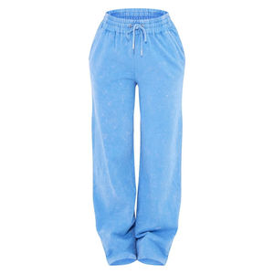 Pantalons de survêtement délavés à l'acide très demandés, 100% coton biologique respirant et confortable avec logo personnalisé, impression DTG et impression en relief - Product Image 5