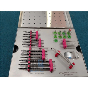 Kit de implantes dentales cigomáticos Instrumentos quirúrgicos para colocación de implantes cigomáticos Juego de herramientas de implantología de hueso maxilar - Product Image 3
