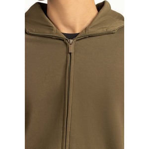 Men's Camouflage <b>Leather</b> Puffer Coat Waterproof Hooded Zipper Front Logo <b>Jacket</b> for <b>Winter</b> Outdoor Casual Apparel OEM ODM - Product Image 2