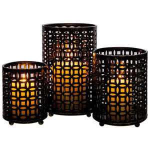 ที่ใส่เทียนทีไลท์ทำด้วยมือสีทองสำหรับคริสต์มาสบ้านบ้านไร่ตกแต่งโต๊ะรับประทานอาหารบรรยากาศไลฟ์สไตล์ - Product Image 6