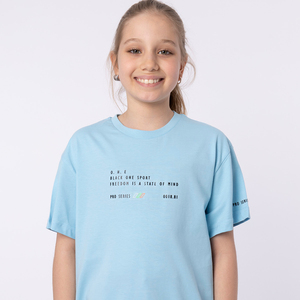 New design Cotton Custom new product Top Quality girls T-shirt & Professional Wholesale Hot Sale cheap Kids T-shirt - Product Image 1