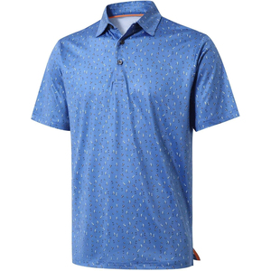 Camisas Casuales para Hombre de Alta Calidad a Precio de Fábrica OEM, Tejidas, de Manga Corta, Secado Rápido, Transpirables, Bordadas, Personalizadas al por Mayor - Product Image 1