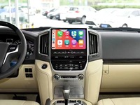 Kit de Actualización Multimedia para Automóvil Android de 10 Pulgadas, Pantalla Táctil, Navegación GPS, Consola Central, Palanca de Cambios para Land Cruiser LC200 2008-2015