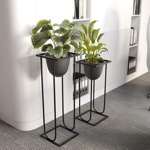 ที่ปลูกต้นไม้โลหะทรงกลมเคลือบผงสำหรับตกแต่งสวนระเบียงในร่มดีไซน์ล่าสุด - Product Image 5