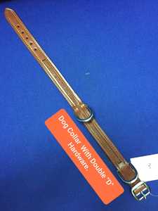 Harnais pour chien de luxe de haute qualité vide canal divisé en cuir avec rembourrage doux matériel métallique en laiton ajustement confortable - Product Image 6