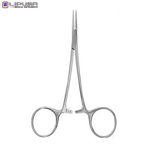 HALSTED Mosquito Arterien Clamp 15 cm Premium Halsted Mosquito Hemostatic Atraumatic Forceps Straight Serrated Medical Instruments - Product Image 2