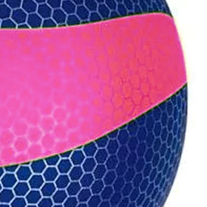 Balón de Voleibol Rosa de Tamaño Oficial 5 de Alta Calidad con Superficie de Textura de Serpiente, Construcción de Cuero PU Suave al Tacto, Hecho en Pakistán - Product Image 5