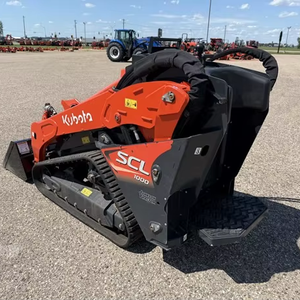 KUBOTA SCL1000 Mini Skid Steers Stand on Compact Loader Maquinaria de construcción Ride-On Mini Skid Steer para la venta - Product Image 5