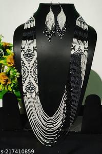 Collar de cuentas de resina hecho a mano bohemio, joyería de declaración étnica colorida para mujer, ropa de Festival - Product Image 2