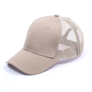 Chapeaux de camionneur en mousse classique avec logo imprimé bouffant 3D personnalisé casquettes de baseball vierges à deux tons et haute couronne de couleur unie - Product Image 5
