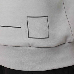 2023, Jersey hecho a medida para hombre, Sudadera con cuello redondo, teñido liso, hecho de poliéster/algodón para la venta de invierno, OEM personalizado - Product Image 6