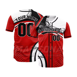 Jersey de Béisbol Profesional de la Mejor Calidad, Marca Privada, Personalizable, Transpirable, Tallas Grandes, Secado Rápido, Unisex, 100% Poliéster - Product Image 4