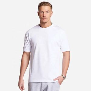 T-shirt Homme Personnalisé Fait Main 100% Coton Style Décontracté Broderie Oversize Streetwear Vierge Été 2026 - Product Image 5