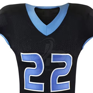 Vêtements de sport confortables, uniforme de football américain en polyester pour hommes - Product Image 5