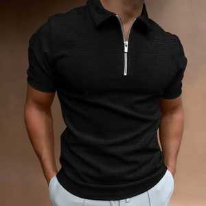 Polo de hombre de material de calidad premium a precio barato Polo de hombre duradero y transpirable de talla grande mejor para ropa informal - Product Image 3