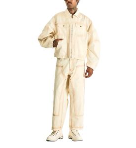 Chaqueta de Trabajo Resistente Personalizada para Hombre, Estilo Desgastado, Chaqueta de Trabajo para Carpintero, Camionero, Chaqueta Bomber para Hombre - Product Image 6