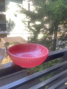 Tazón de Madera Pulida de Lujo Ecológico con Juego de Servidores de Ensalada, Tazón Redondo para Uso en la Cocina y Decoración de Mesa - Product Image 5