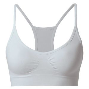 Sujetador deportivo para mujer, cobertura total, con aros, disimula la grasa de la espalda, copa profunda, efecto suavizante, moldeador, realza el busto, soporte medio, 100% nailon - Product Image 4